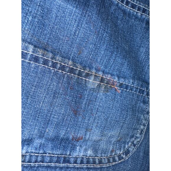 Carhartt 35” Blue Denim Carpenter Work Shorts - Picture 6 of 10